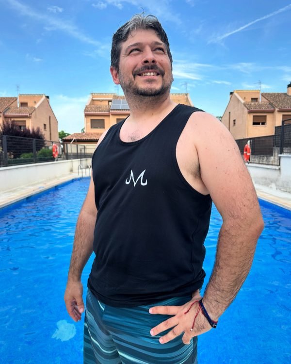 camiseta tirantes majin
