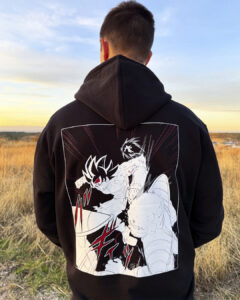 sudadera bardock dbz